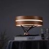 Lampade da comodino a LED di lusso dal design moderno con altoparlante musicale e caricatore wireless, luce notturna